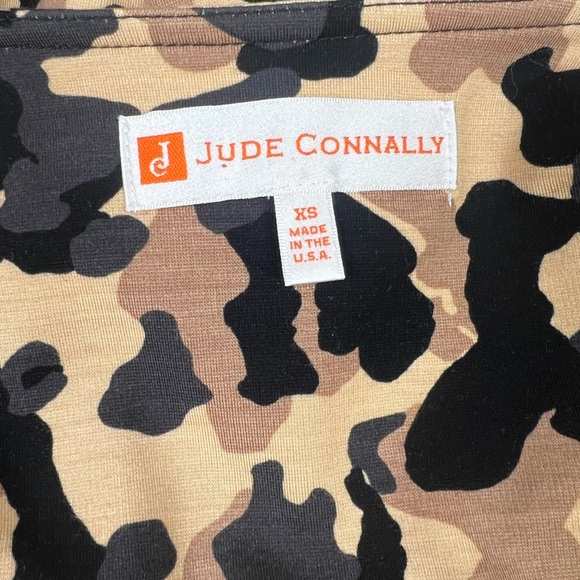 Jude Connally Small Camo Black Lyla‎ Dress Size XS - Picture 4 of 9